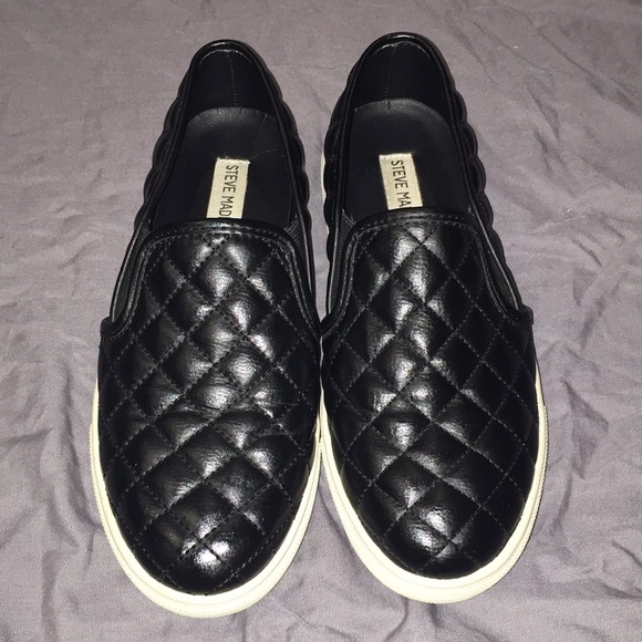 Steve Madden Shoes - Steve Madden Quilted Slip On Shoe